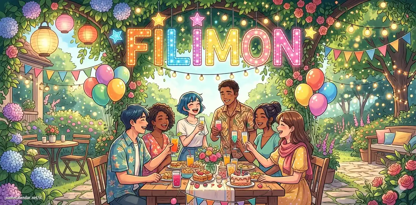 Celebrazione dell'onomastico e del nome - Filimon