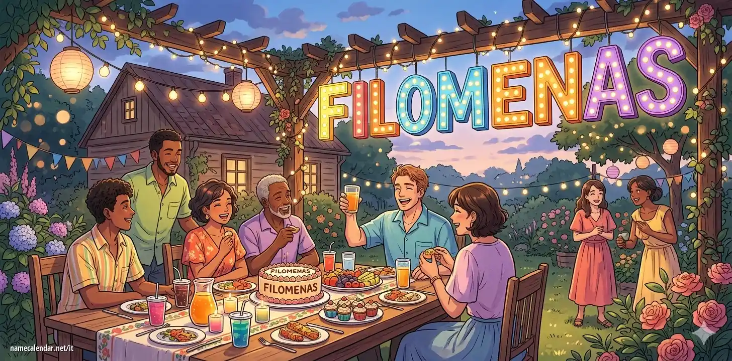 Celebrazione dell'onomastico e del nome - Filomenas