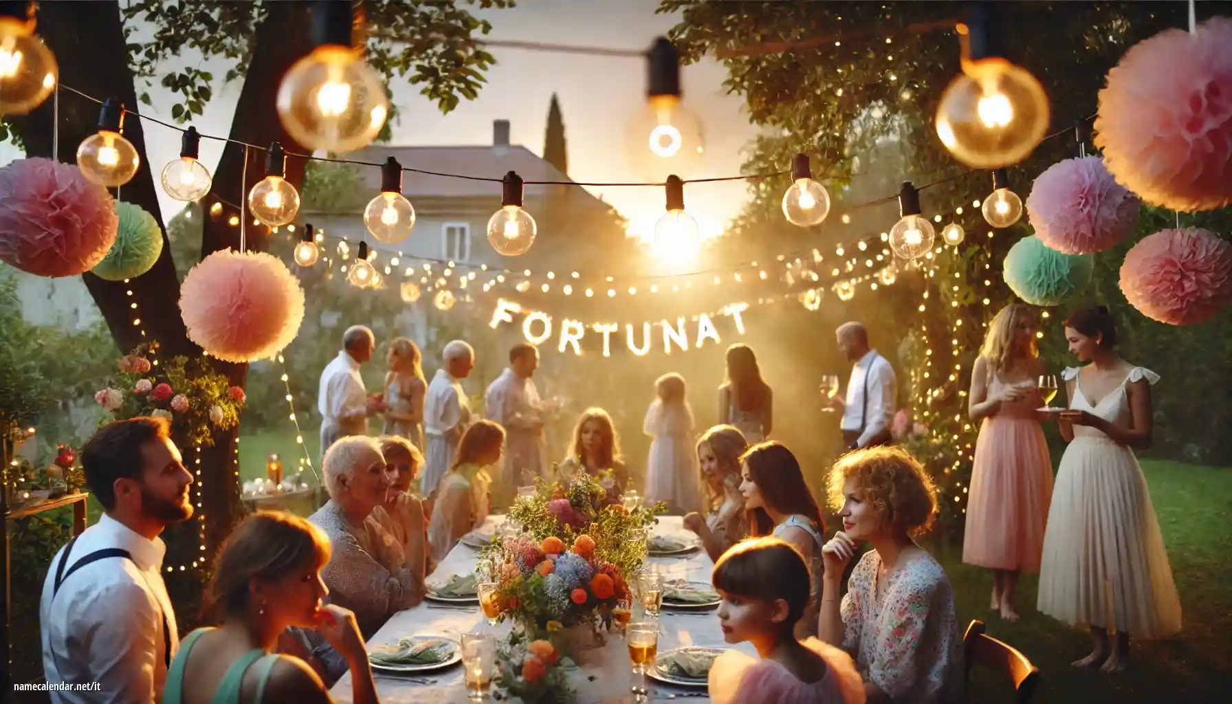 Celebrazione dell'onomastico e del nome - Fortunat