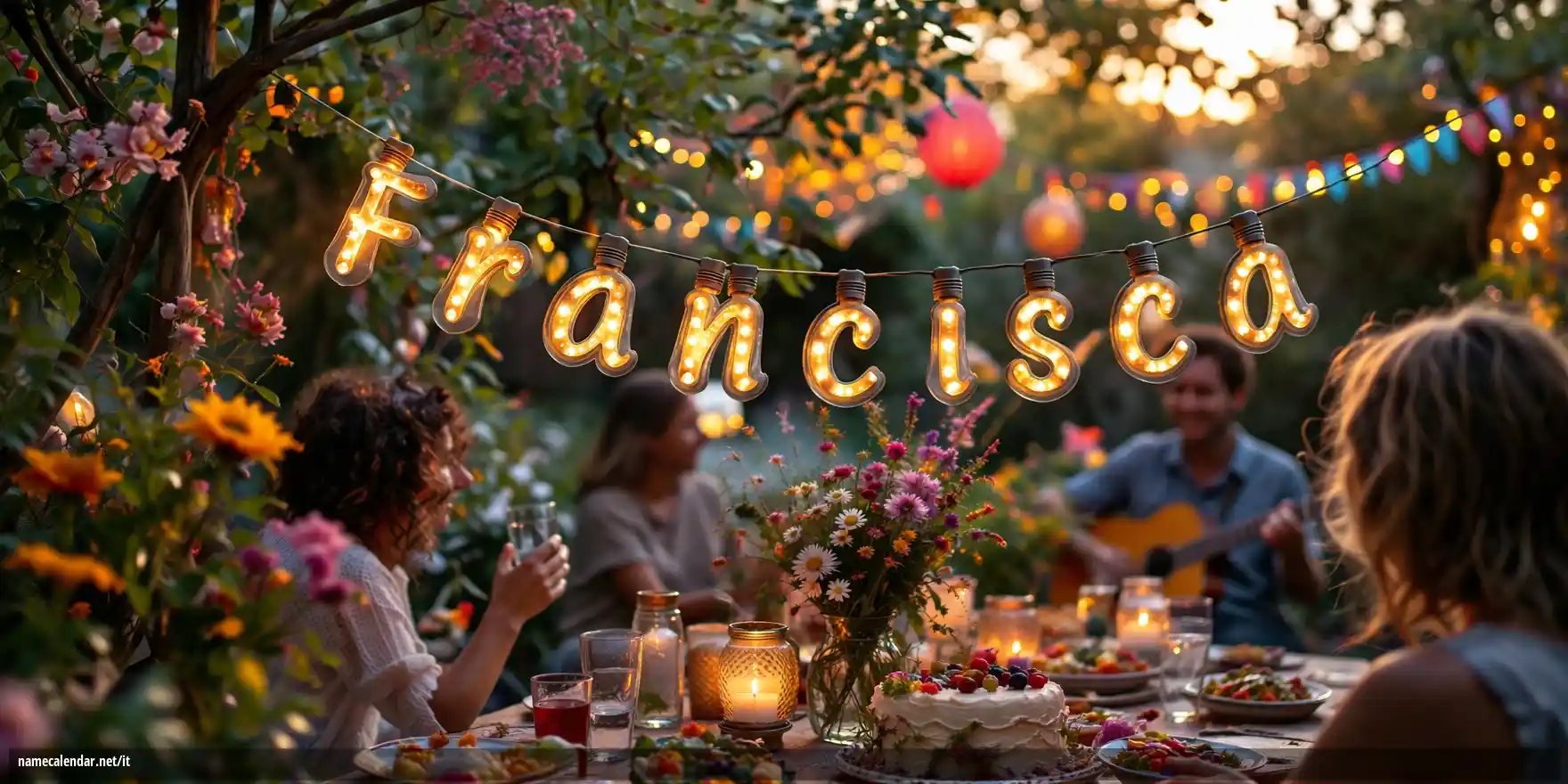 Celebrazione dell'onomastico e del nome - Francisca