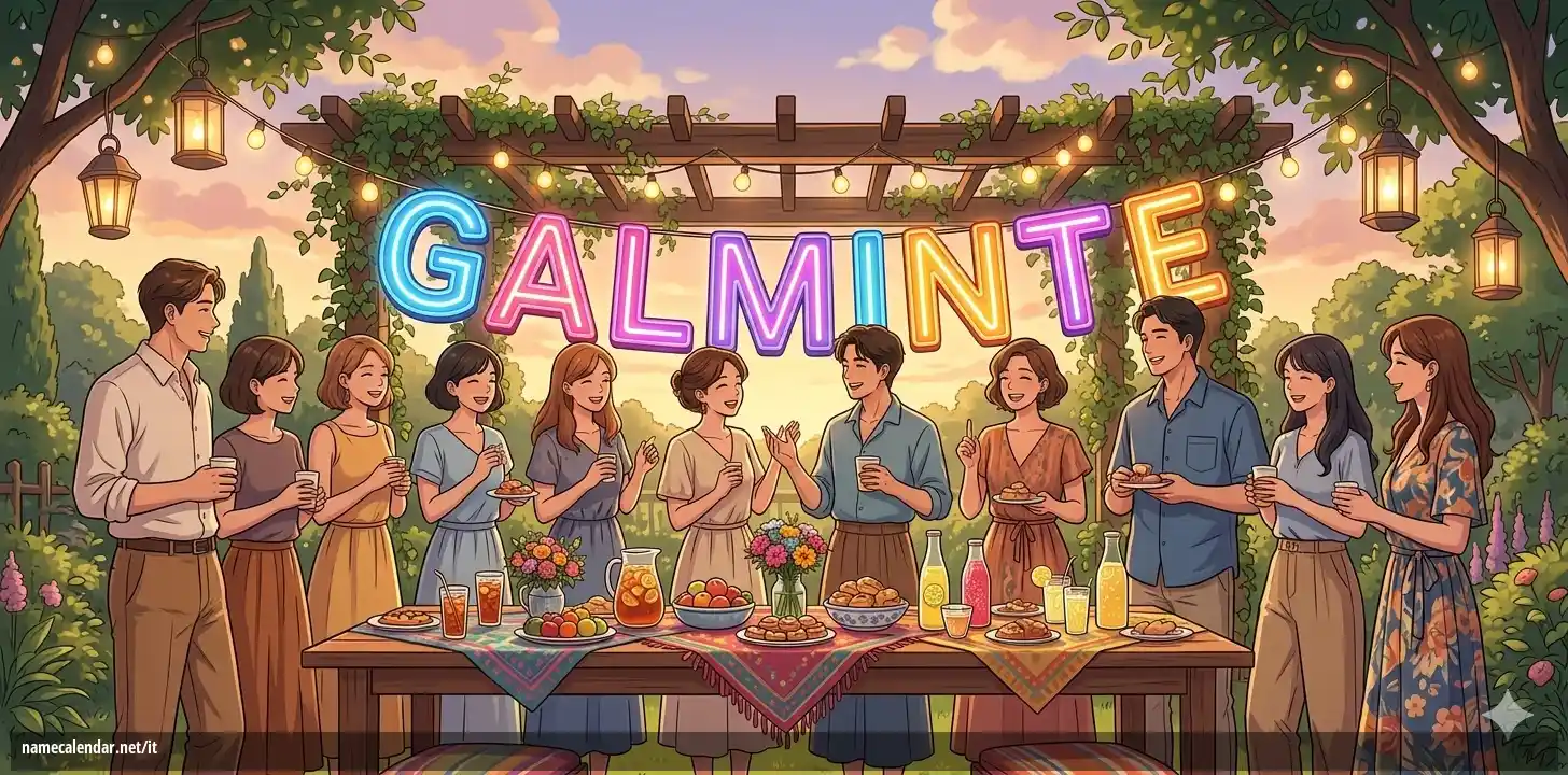 Celebrazione dell'onomastico e del nome - Galminte