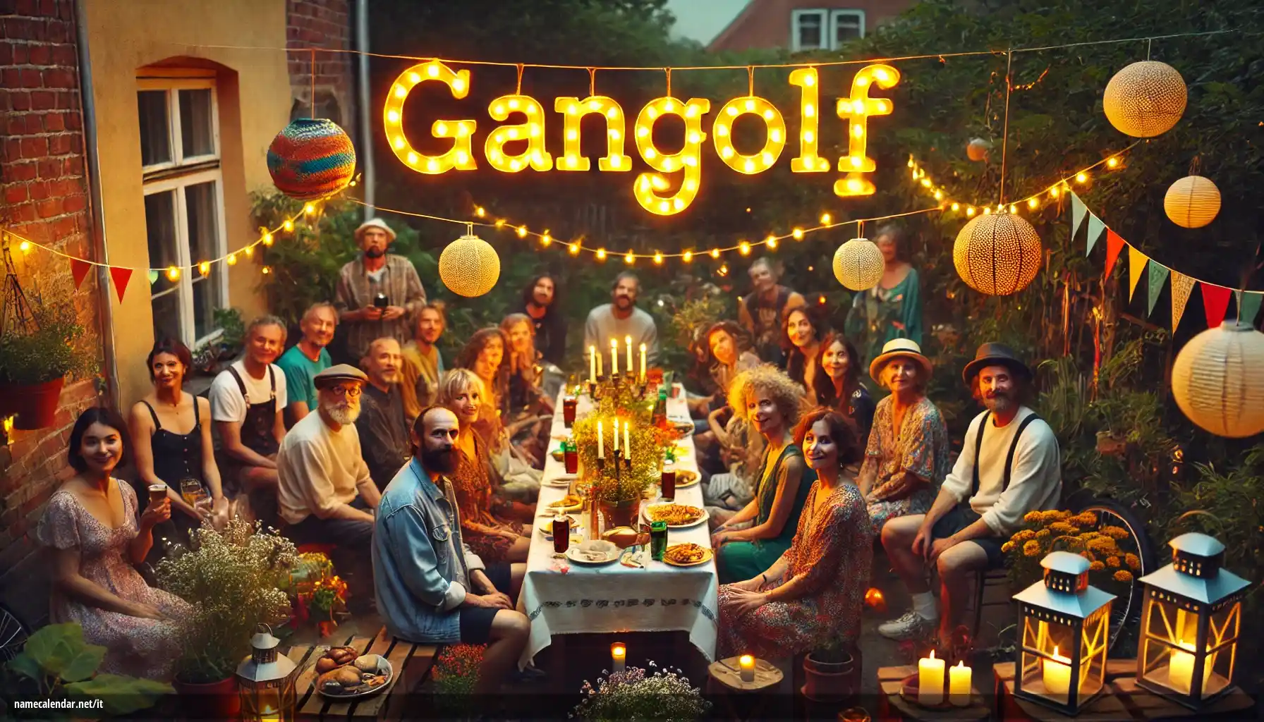 Celebrazione dell'onomastico e del nome - Gangolf
