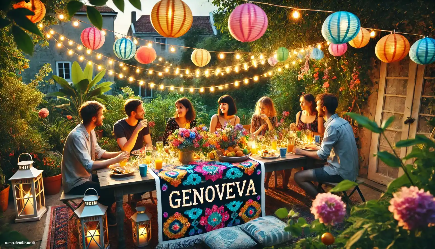 Celebrazione dell'onomastico e del nome - Genovéva