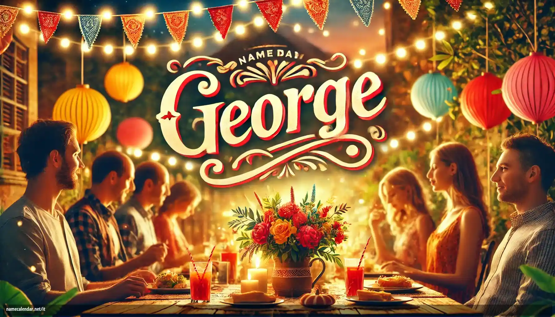 Celebrazione dell'onomastico e del nome - George