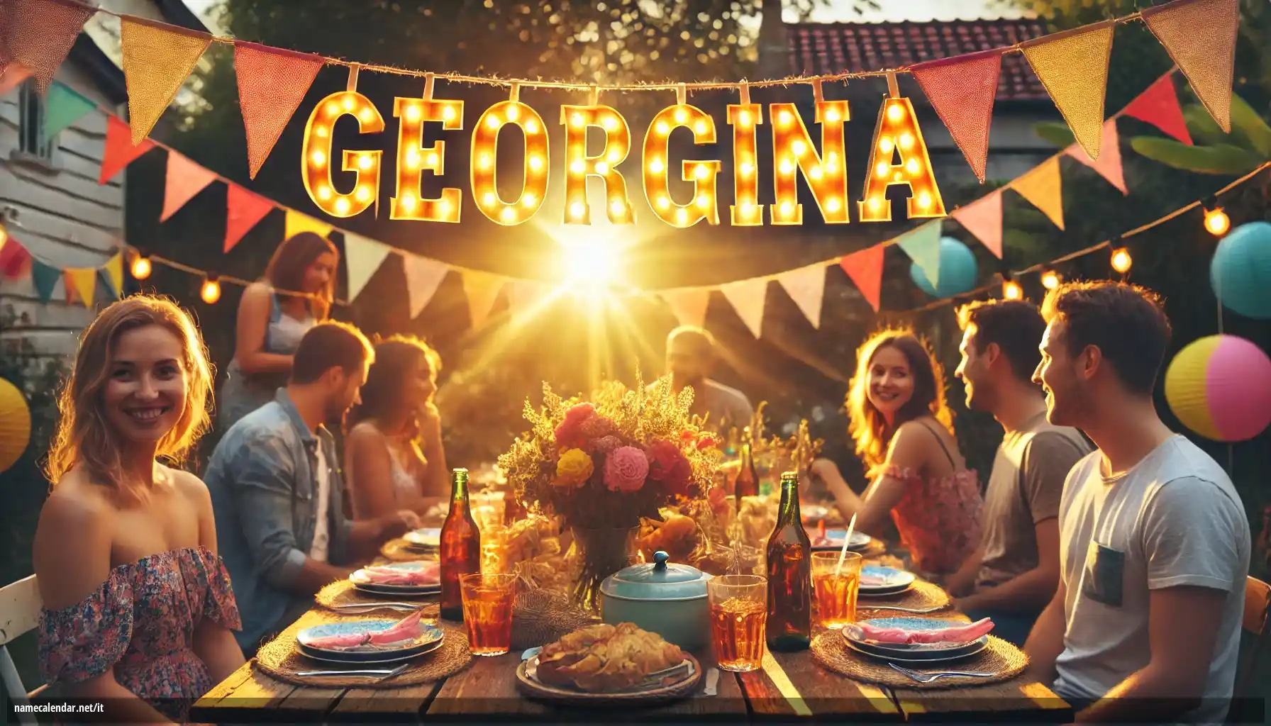 Celebrazione dell'onomastico e del nome - Georgina