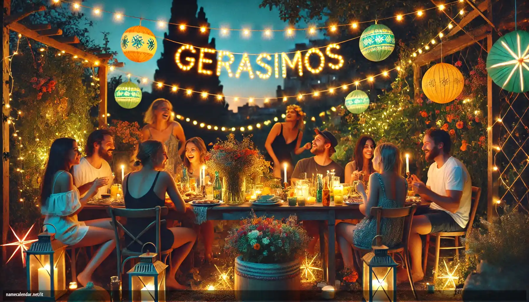 Celebrazione dell'onomastico e del nome - Gerasimos