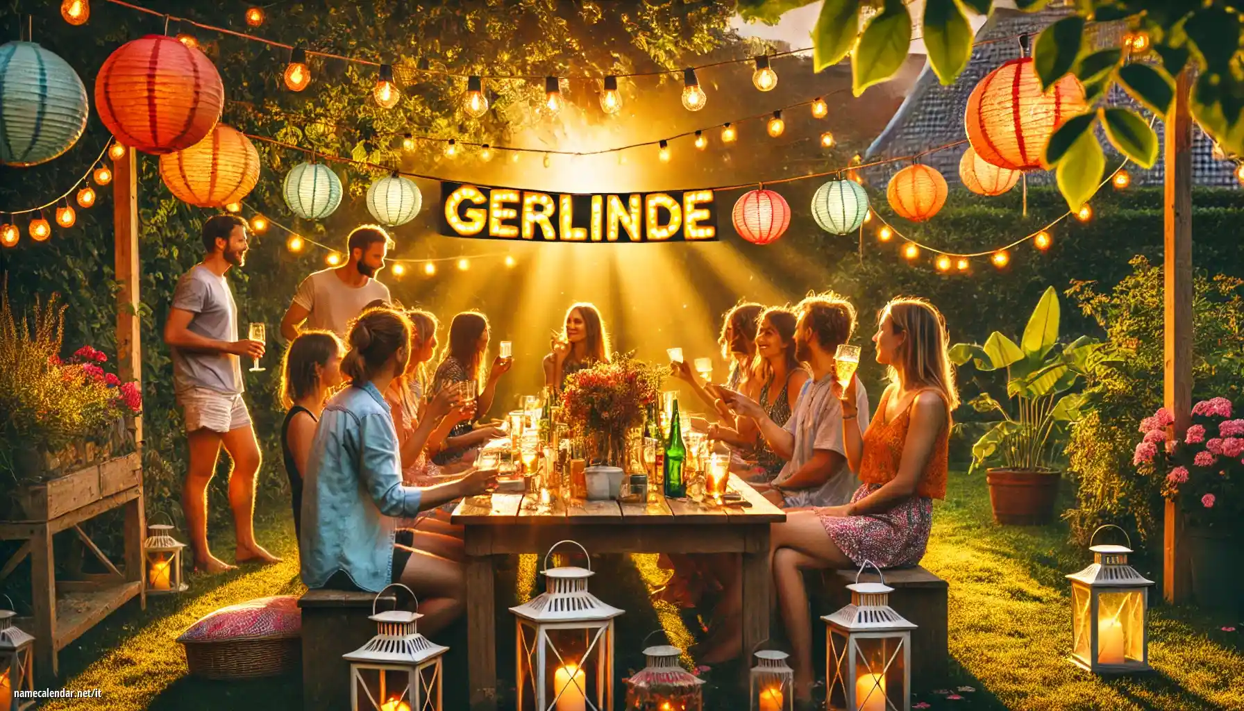 Celebrazione dell'onomastico e del nome - Gerlinde