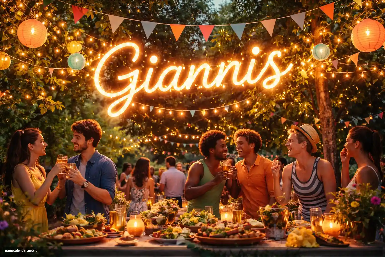 Celebrazione dell'onomastico e del nome - Giannis