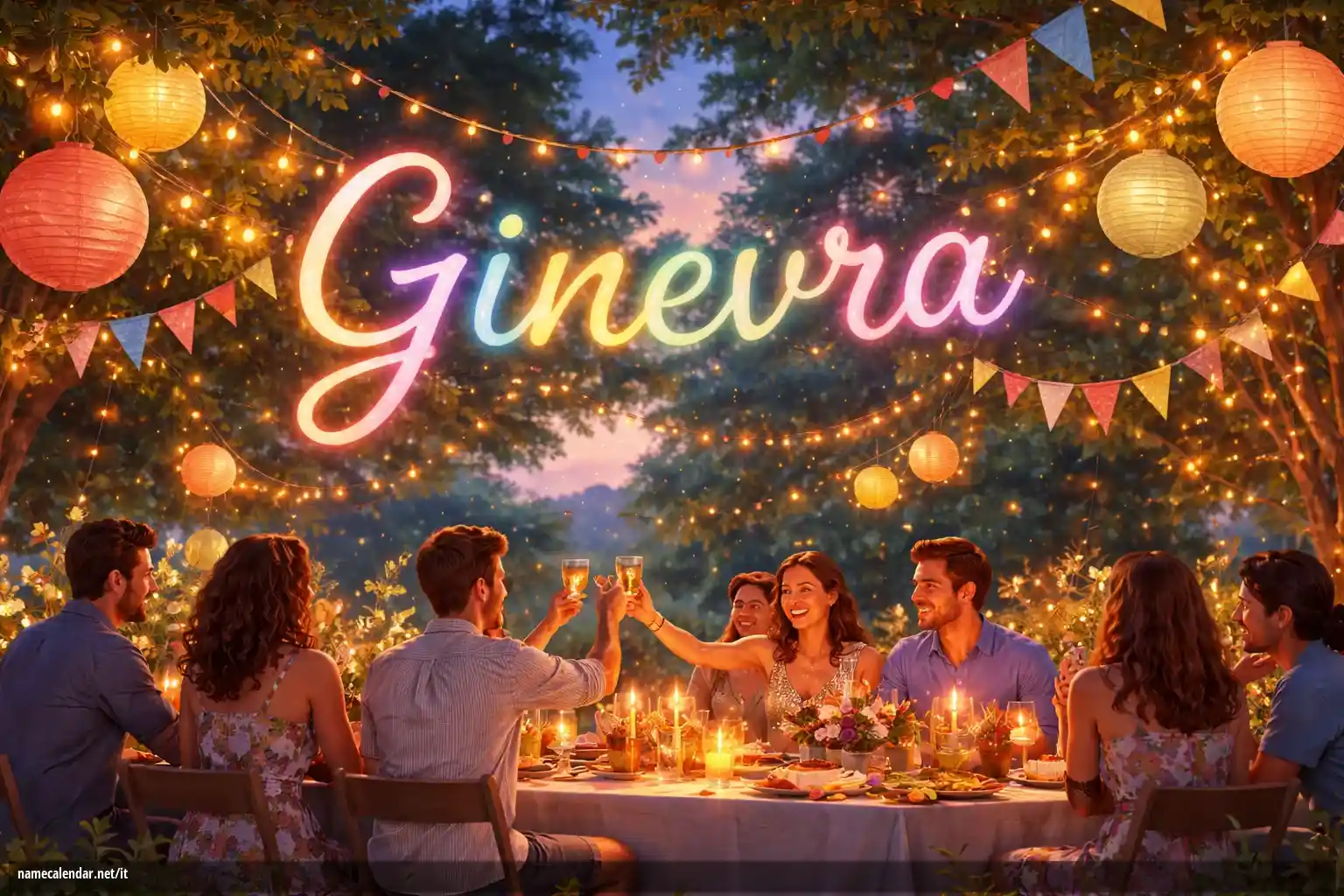 Celebrazione dell'onomastico e del nome - Ginevra