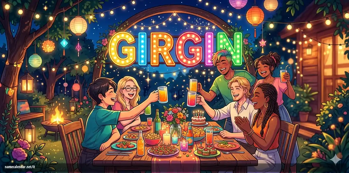 Celebrazione dell'onomastico e del nome - Girgin