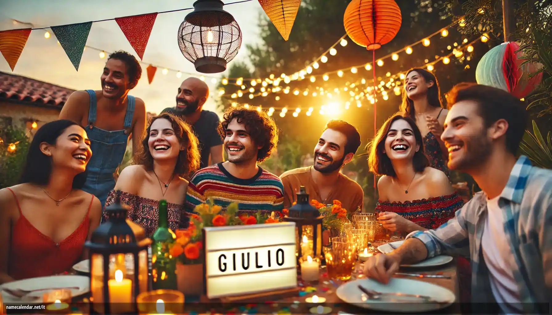 Celebrazione dell'onomastico e del nome - Giulio