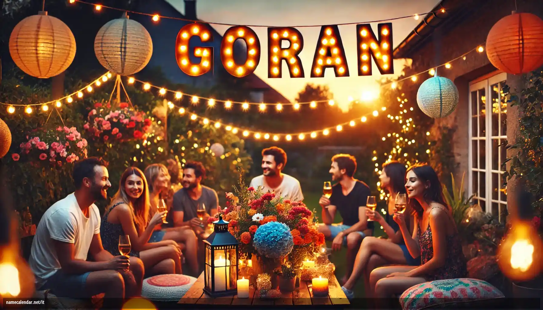 Celebrazione dell'onomastico e del nome - Goran