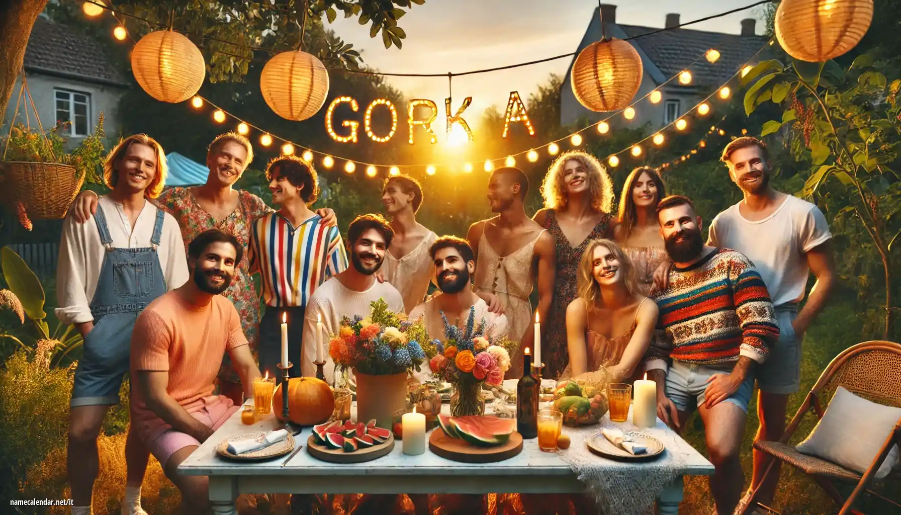 Celebrazione dell'onomastico e del nome - Gorka