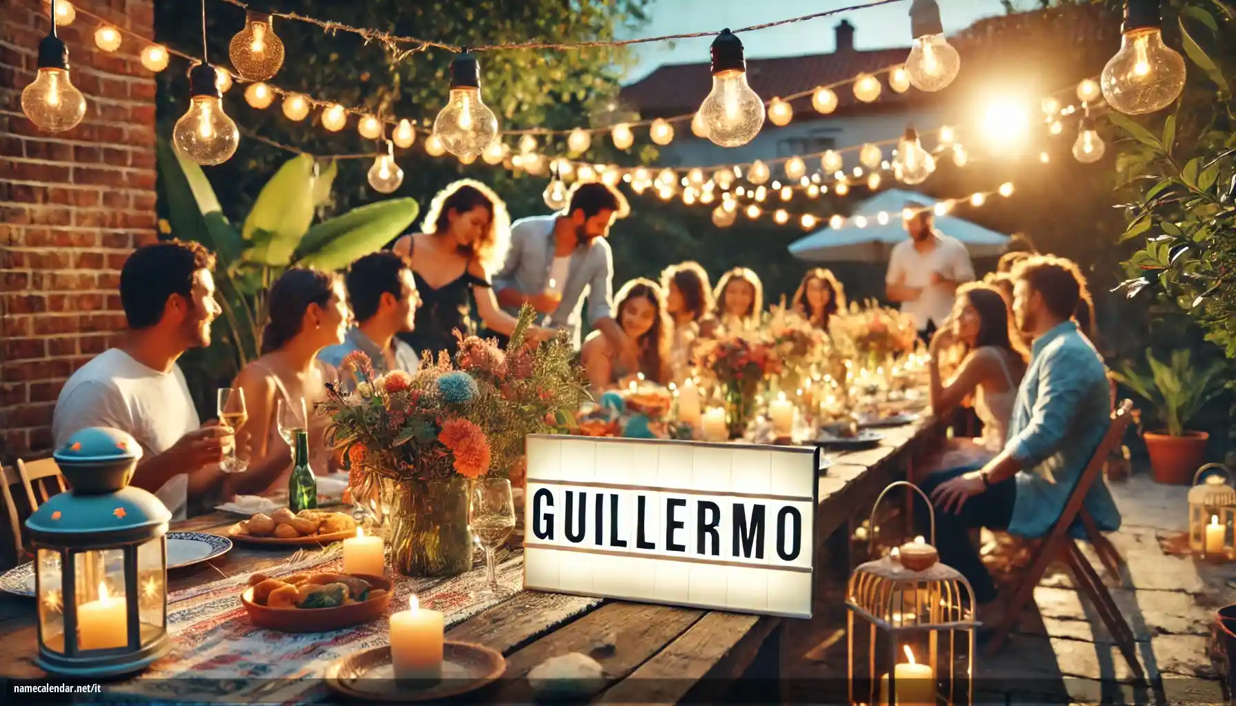 Celebrazione dell'onomastico e del nome - Guillermo