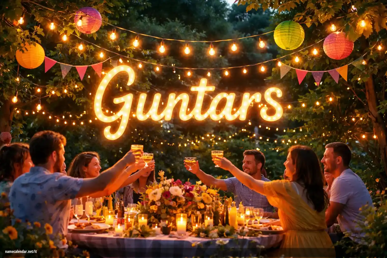 Celebrazione dell'onomastico e del nome - Guntars