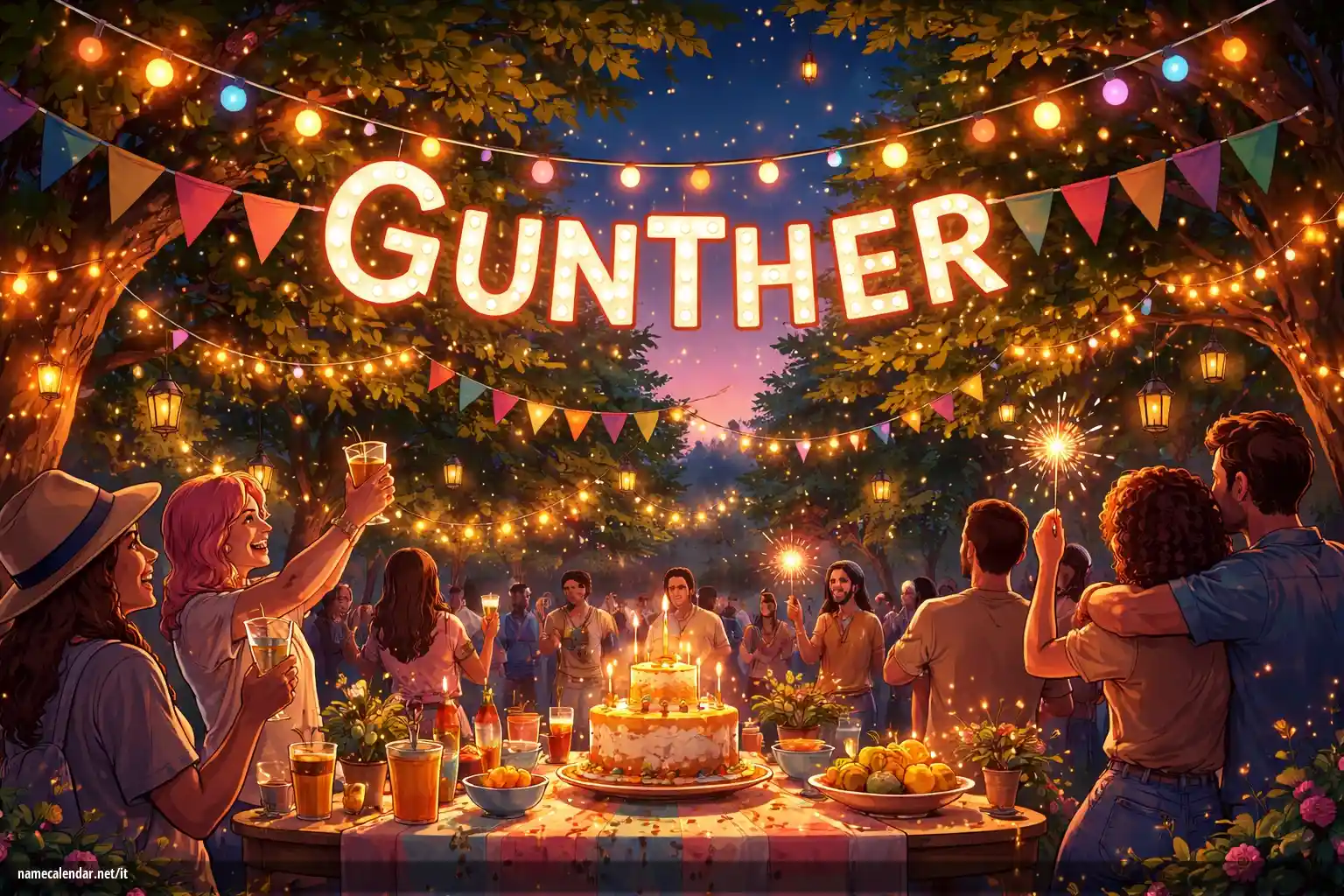 Celebrazione dell'onomastico e del nome - Gunther