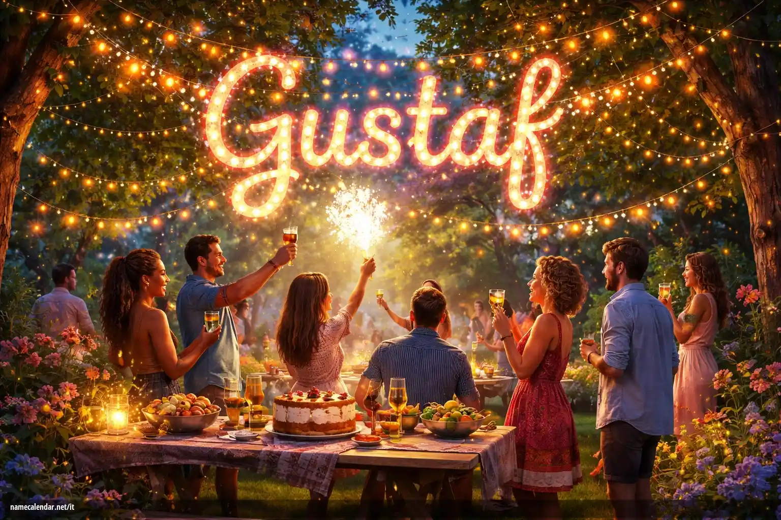 Celebrazione dell'onomastico e del nome - Gustaf