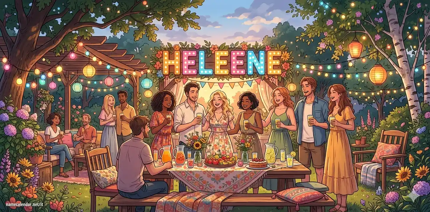 Celebrazione dell'onomastico e del nome - Heleene