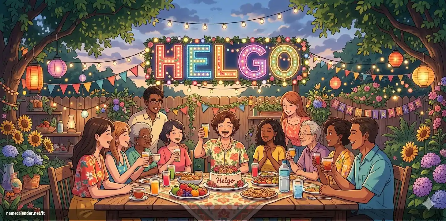 Celebrazione dell'onomastico e del nome - Helgo