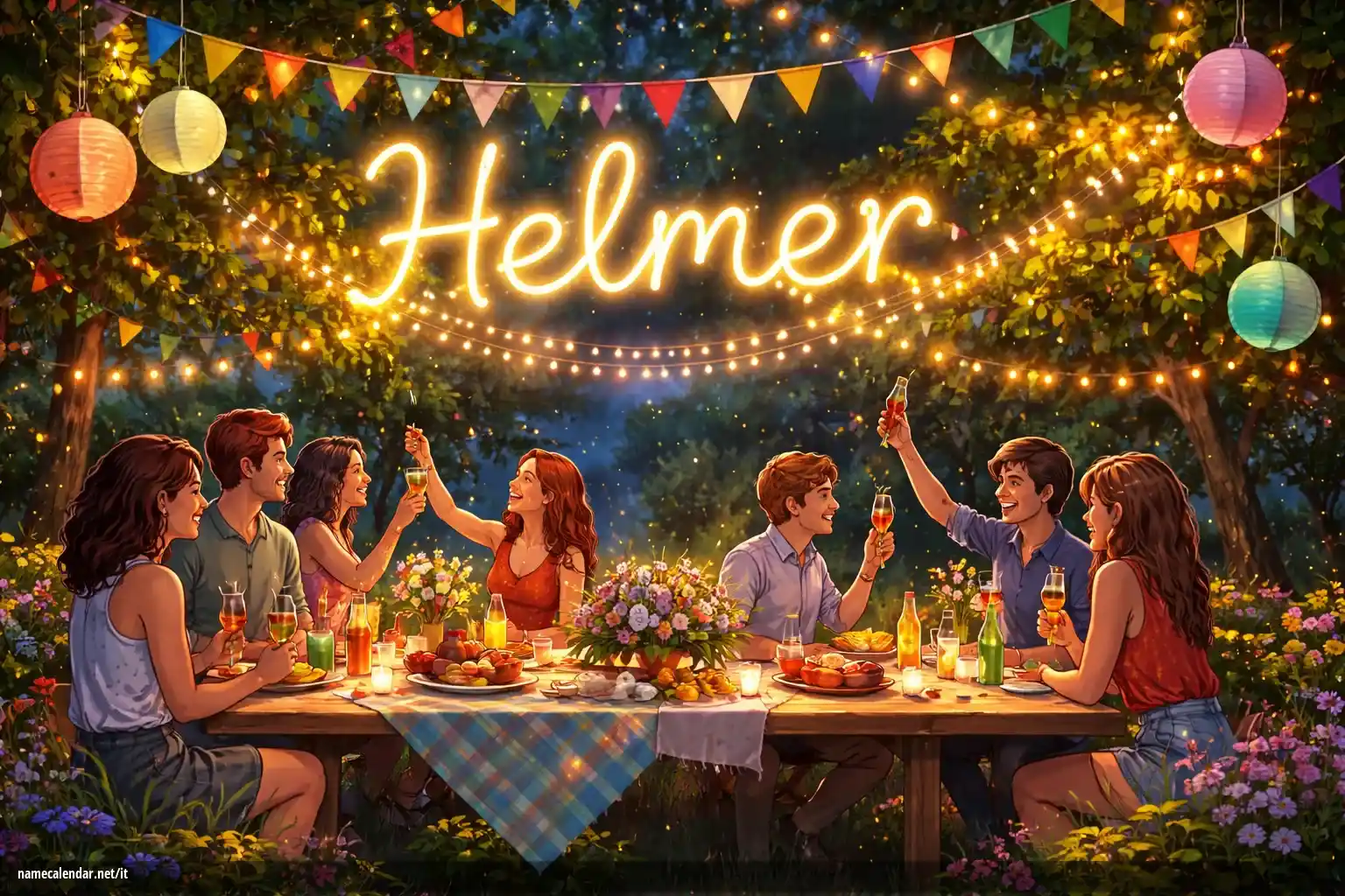 Celebrazione dell'onomastico e del nome - Helmer