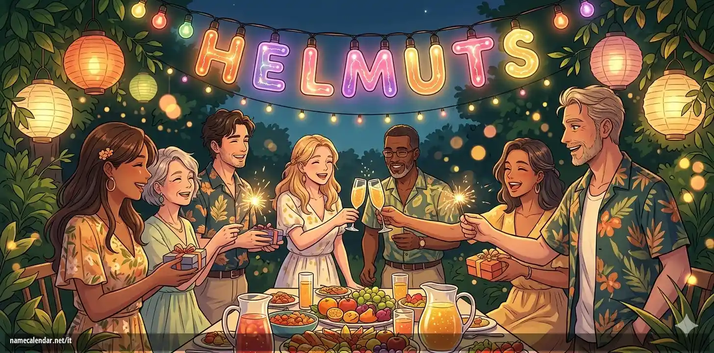 Celebrazione dell'onomastico e del nome - Helmuts