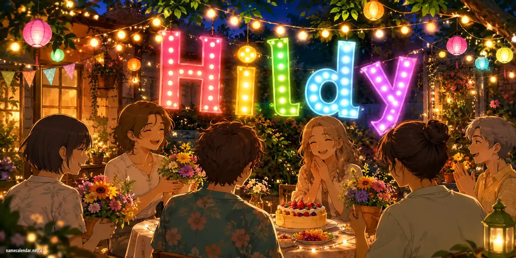 Celebrazione dell'onomastico e del nome - Hildy