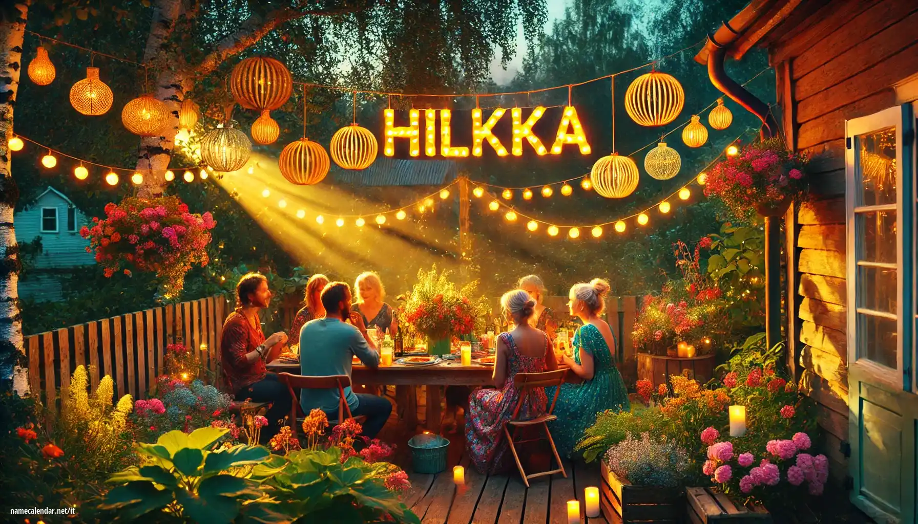 Celebrazione dell'onomastico e del nome - Hilkka