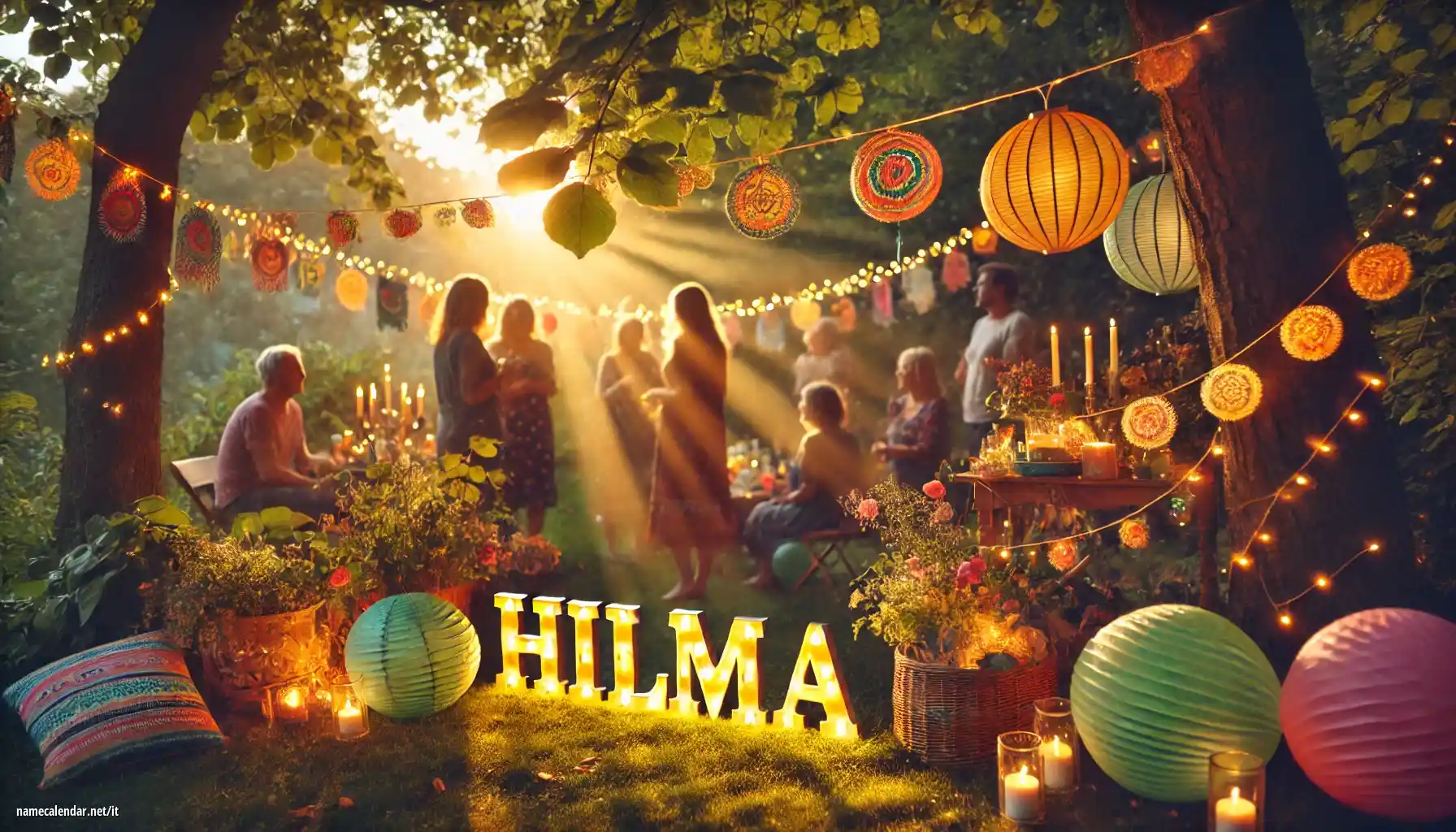 Celebrazione dell'onomastico e del nome - Hilma