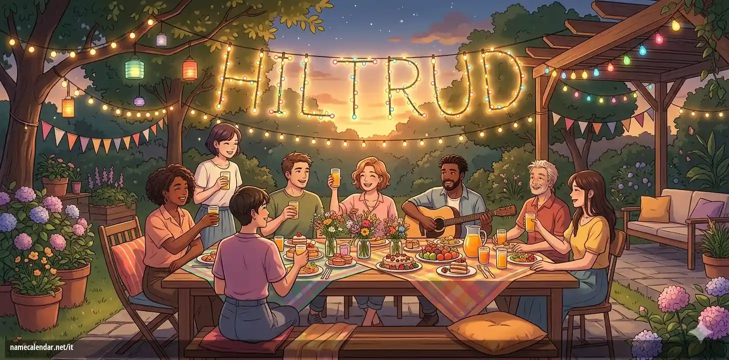 Celebrazione dell'onomastico e del nome - Hiltrud