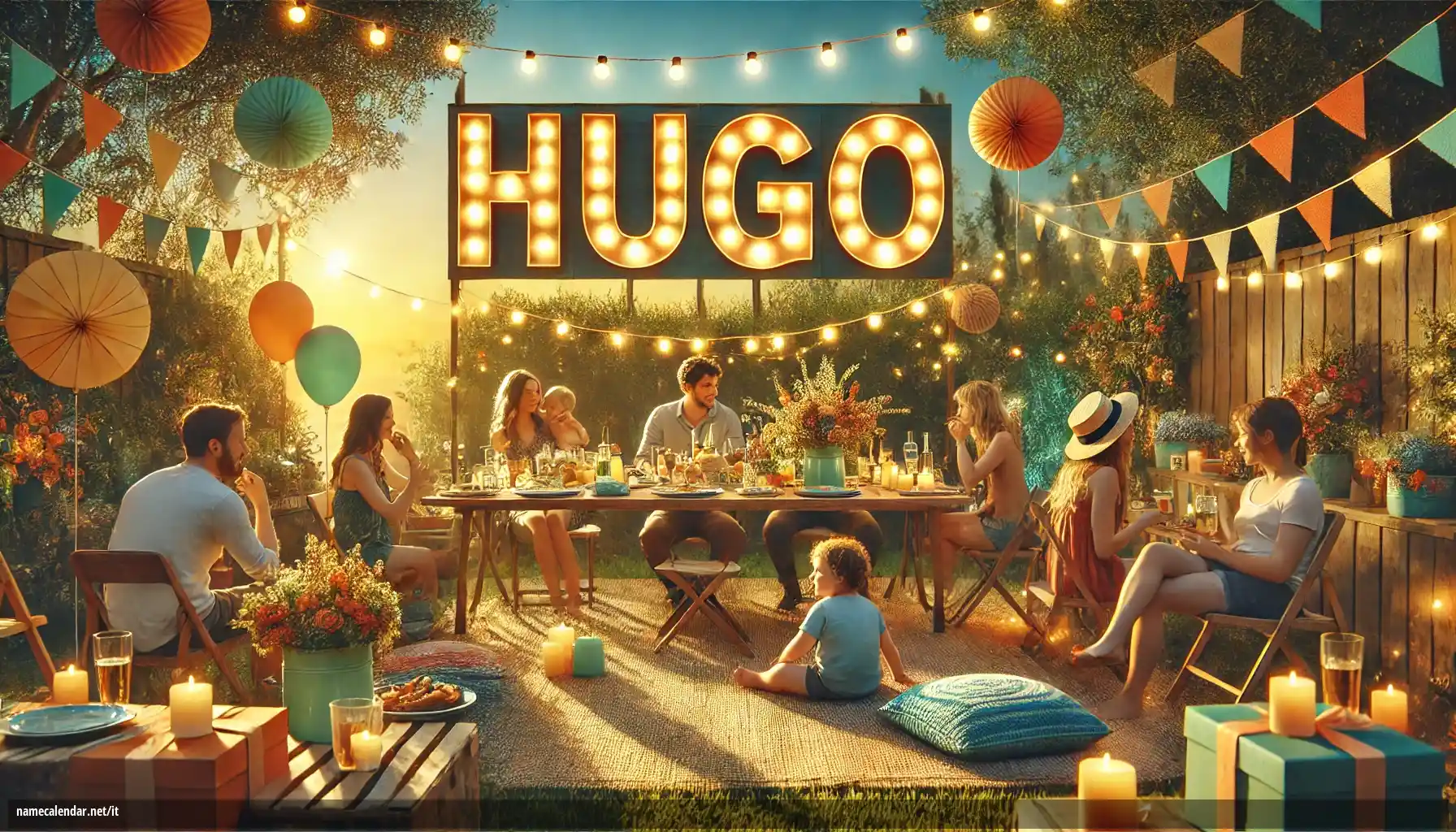 Celebrazione dell'onomastico e del nome - Hugo