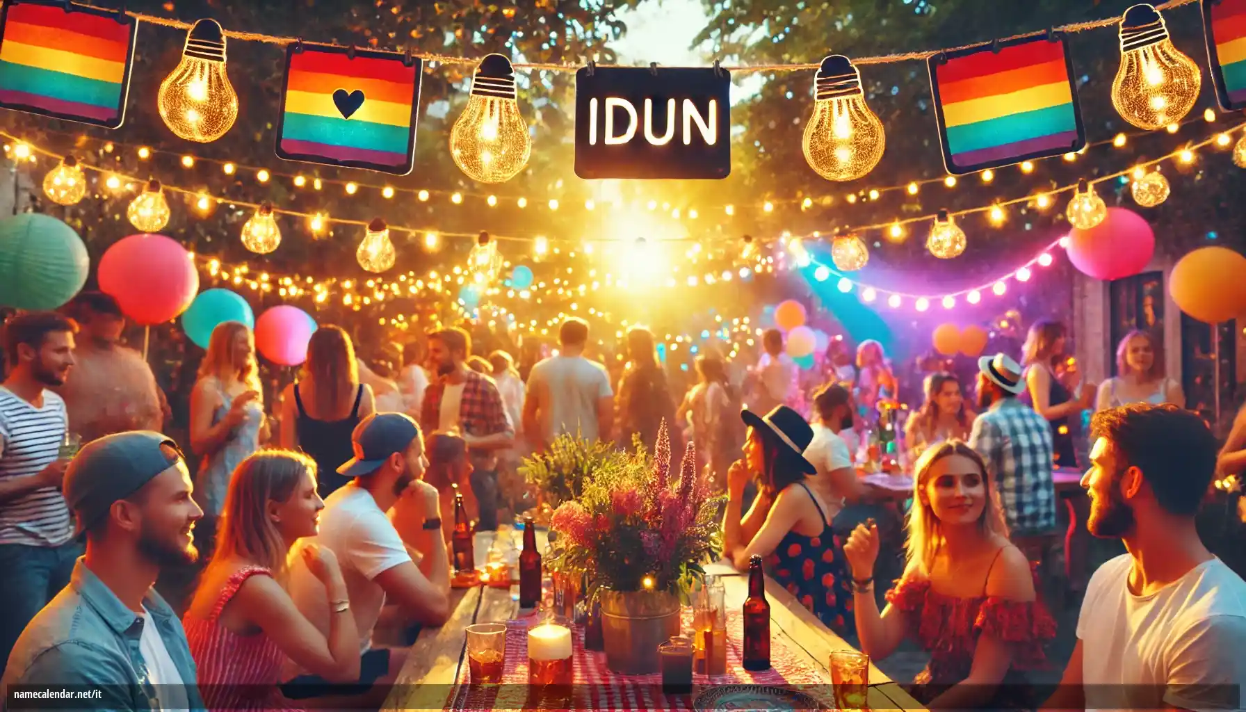 Celebrazione dell'onomastico e del nome - Idun