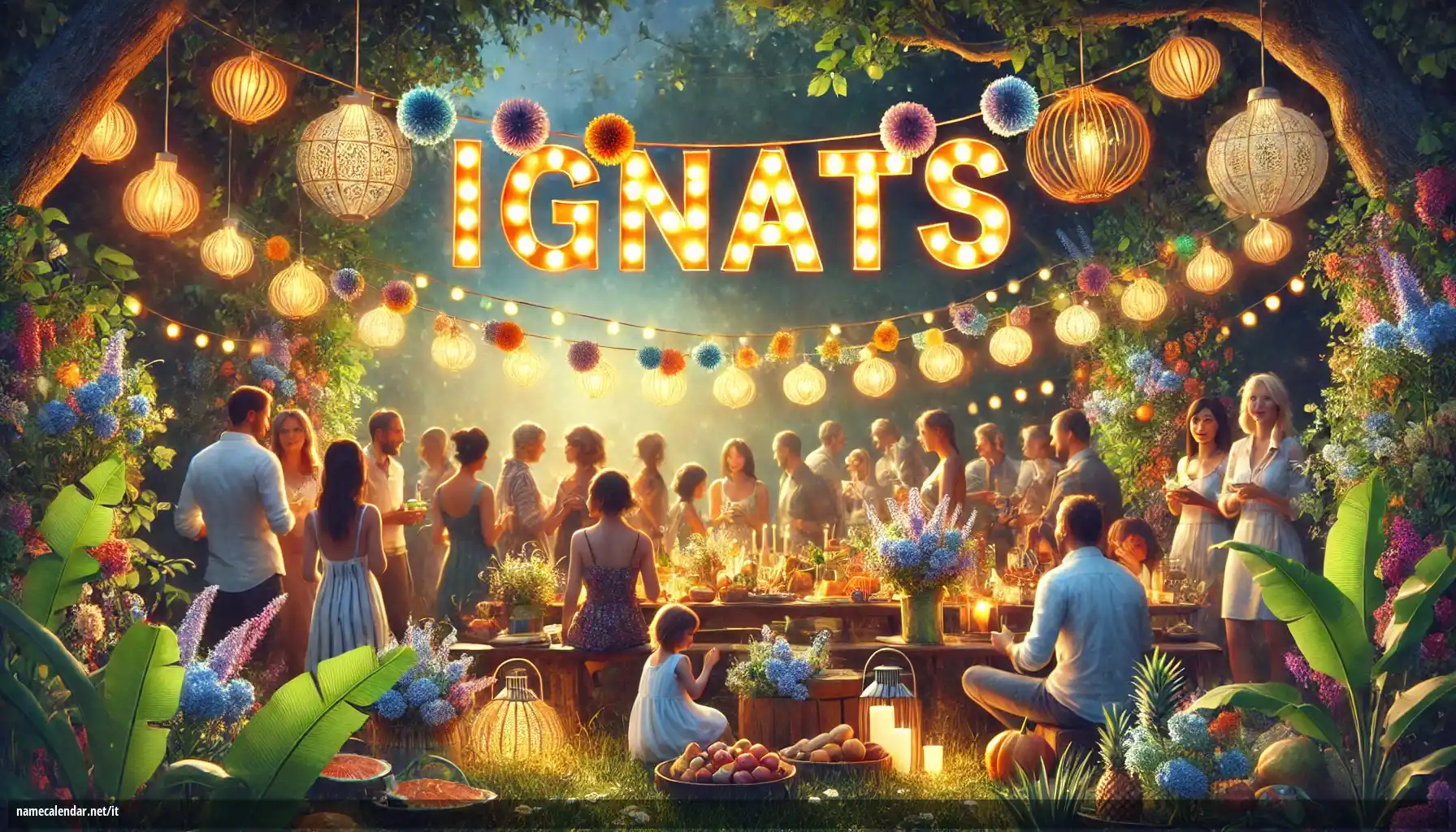 Celebrazione dell'onomastico e del nome - Ignats