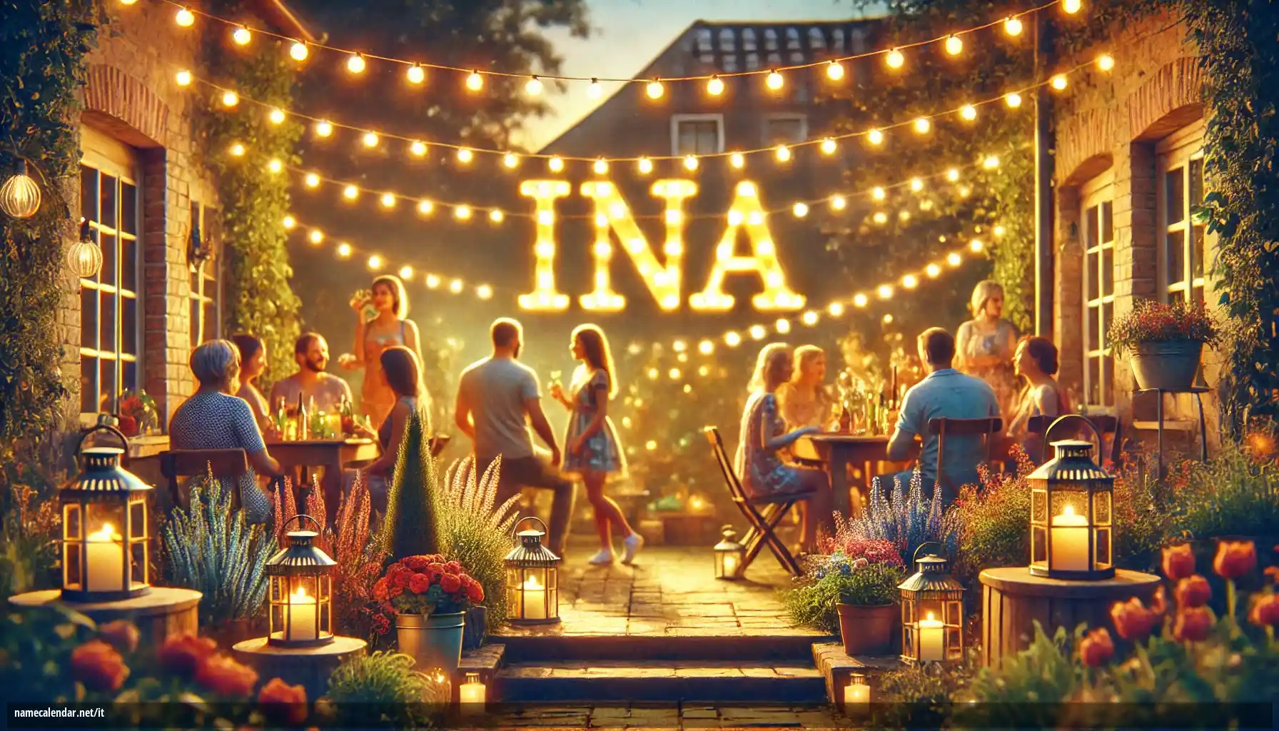 Celebrazione dell'onomastico e del nome - Ina