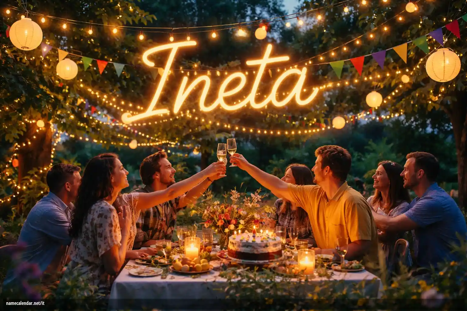 Celebrazione dell'onomastico e del nome - Ineta