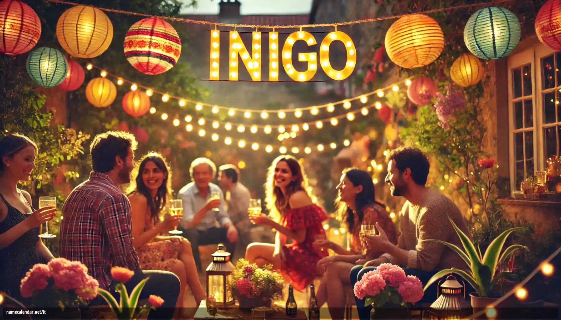 Celebrazione dell'onomastico e del nome - Inigo