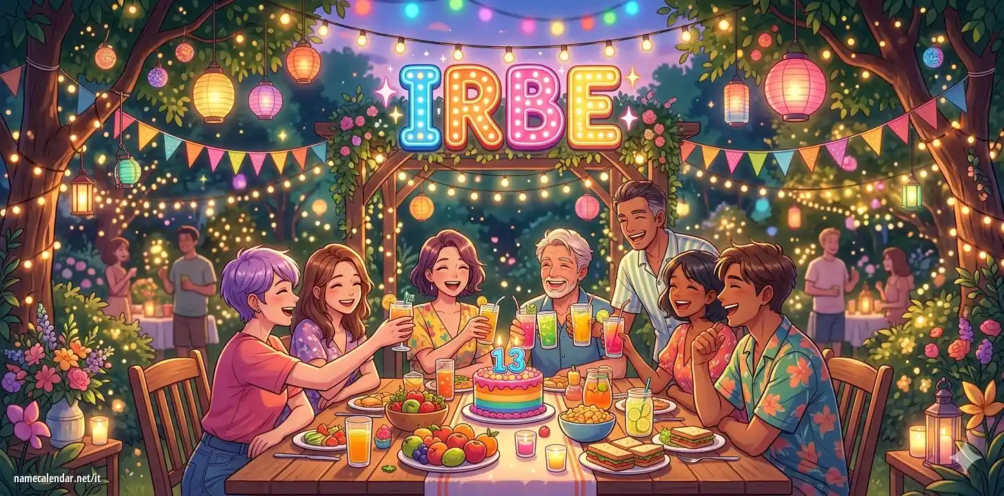 Celebrazione dell'onomastico e del nome - Irbe