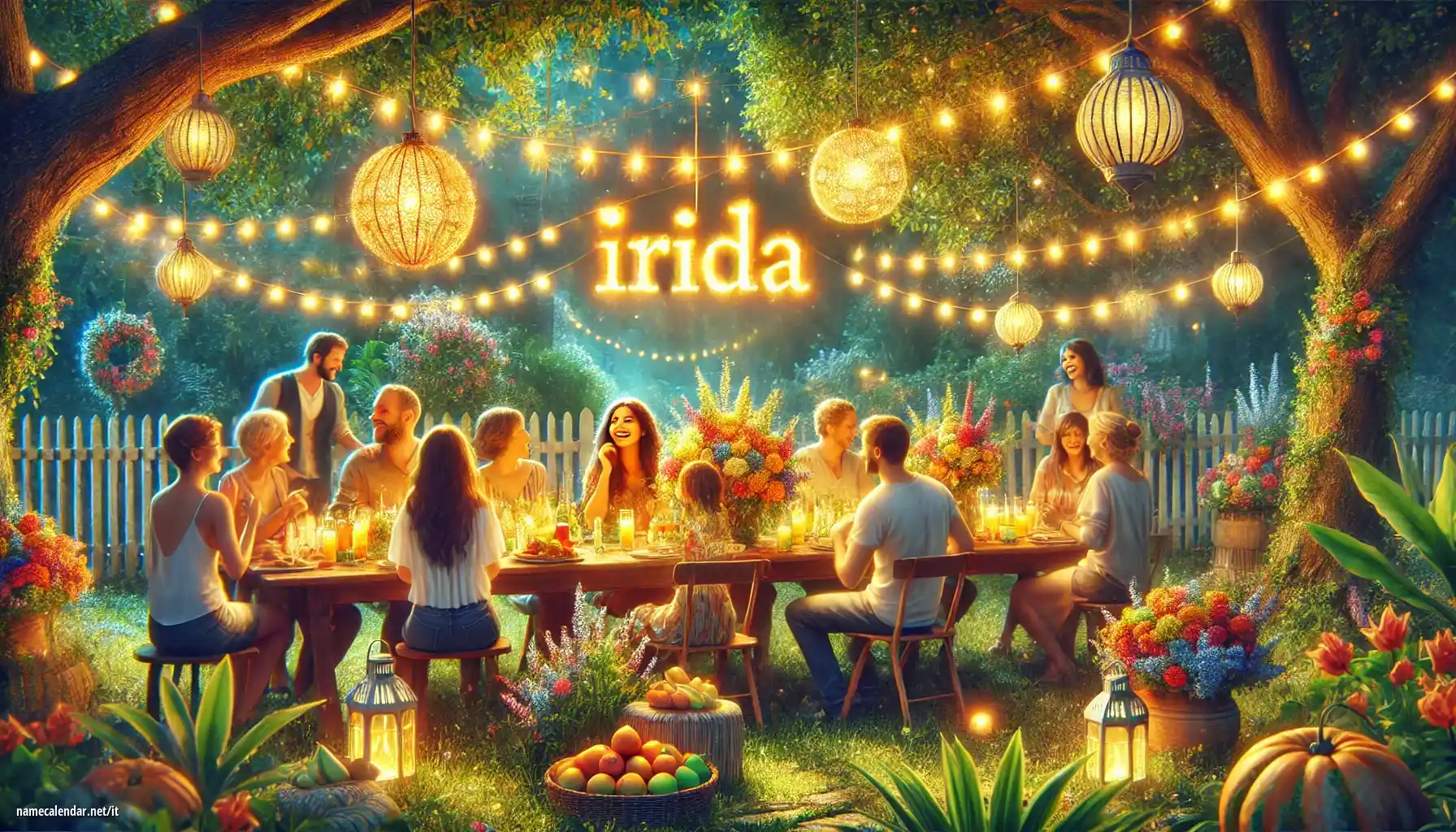 Celebrazione dell'onomastico e del nome - Irida