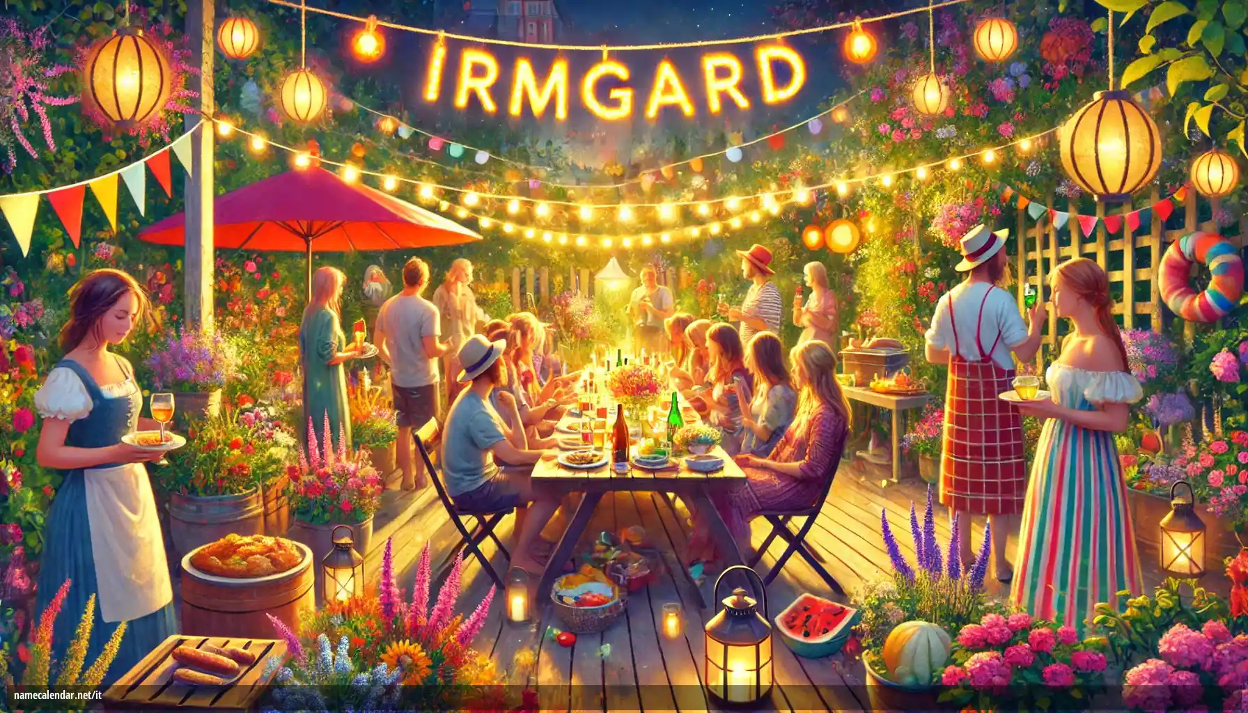 Celebrazione dell'onomastico e del nome - Irmgard