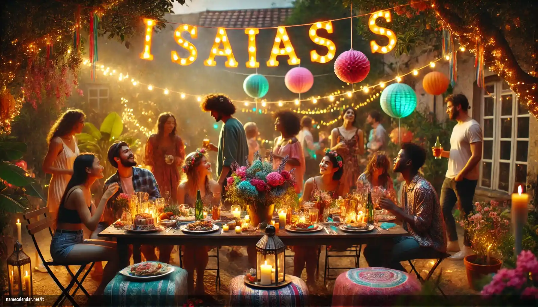 Celebrazione dell'onomastico e del nome - Isaías