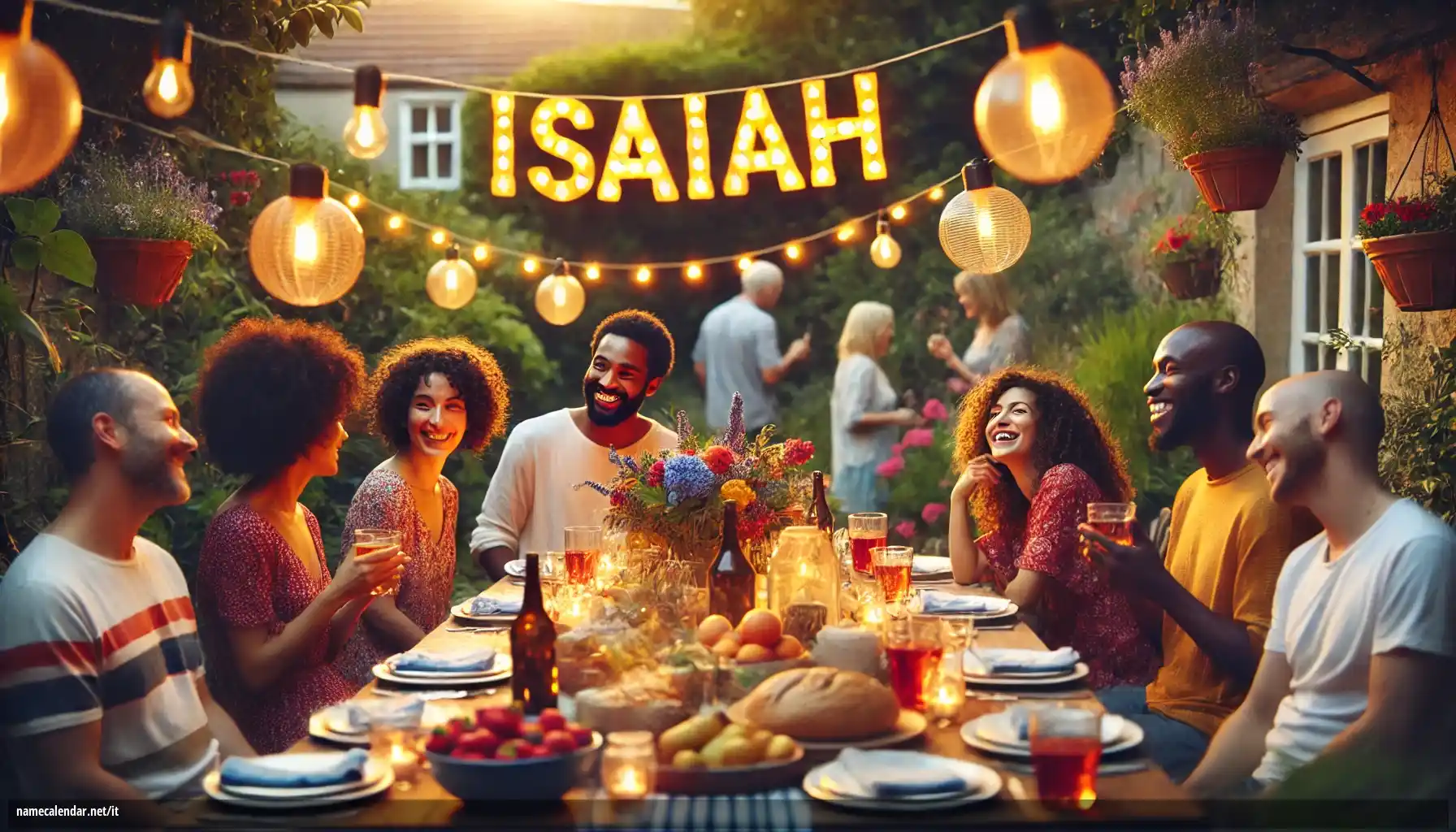 Celebrazione dell'onomastico e del nome - Isaiah