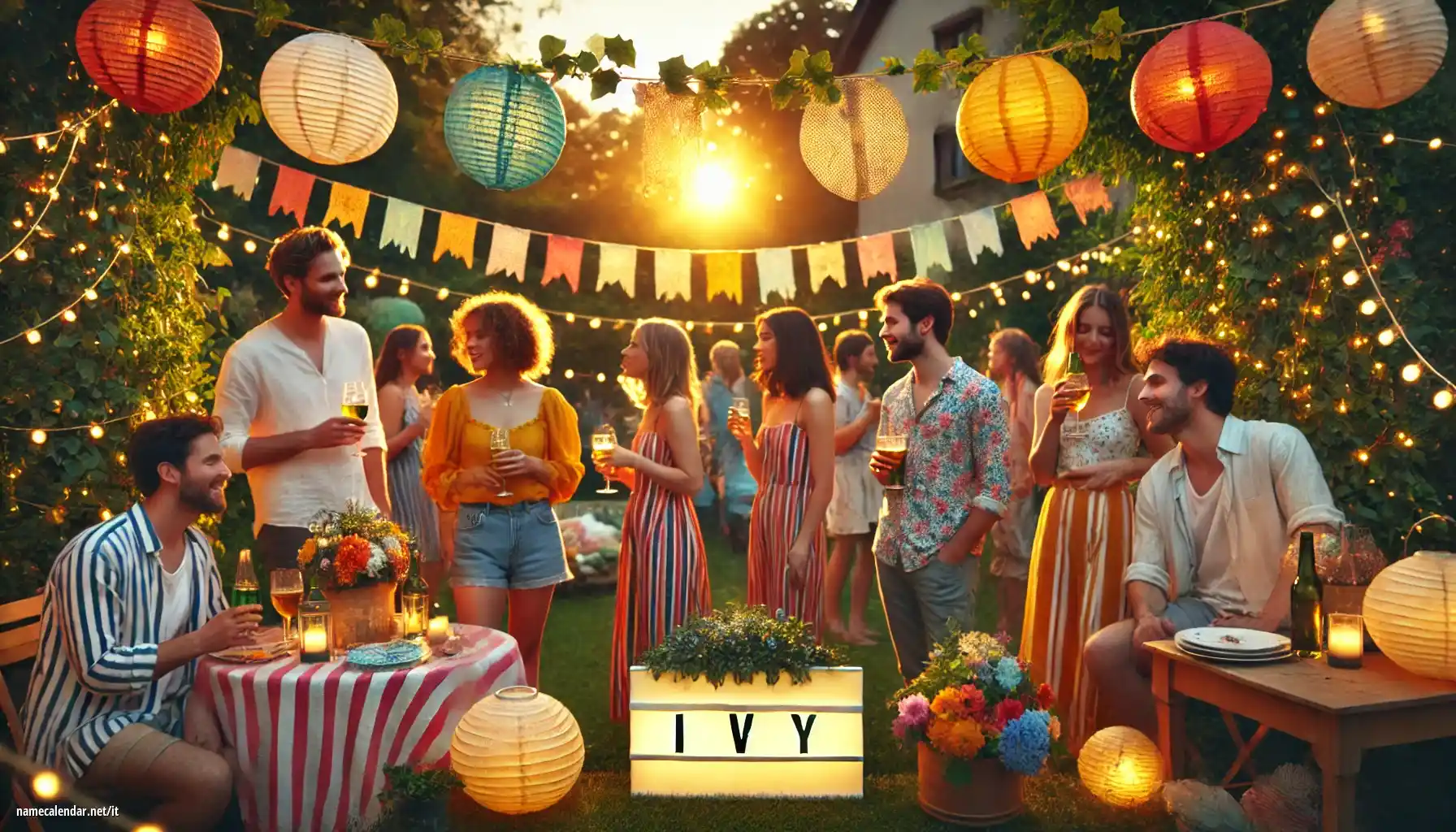 Celebrazione dell'onomastico e del nome - Ivy