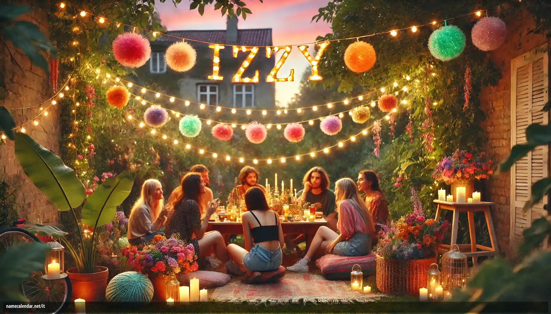 Celebrazione dell'onomastico e del nome - Izzy