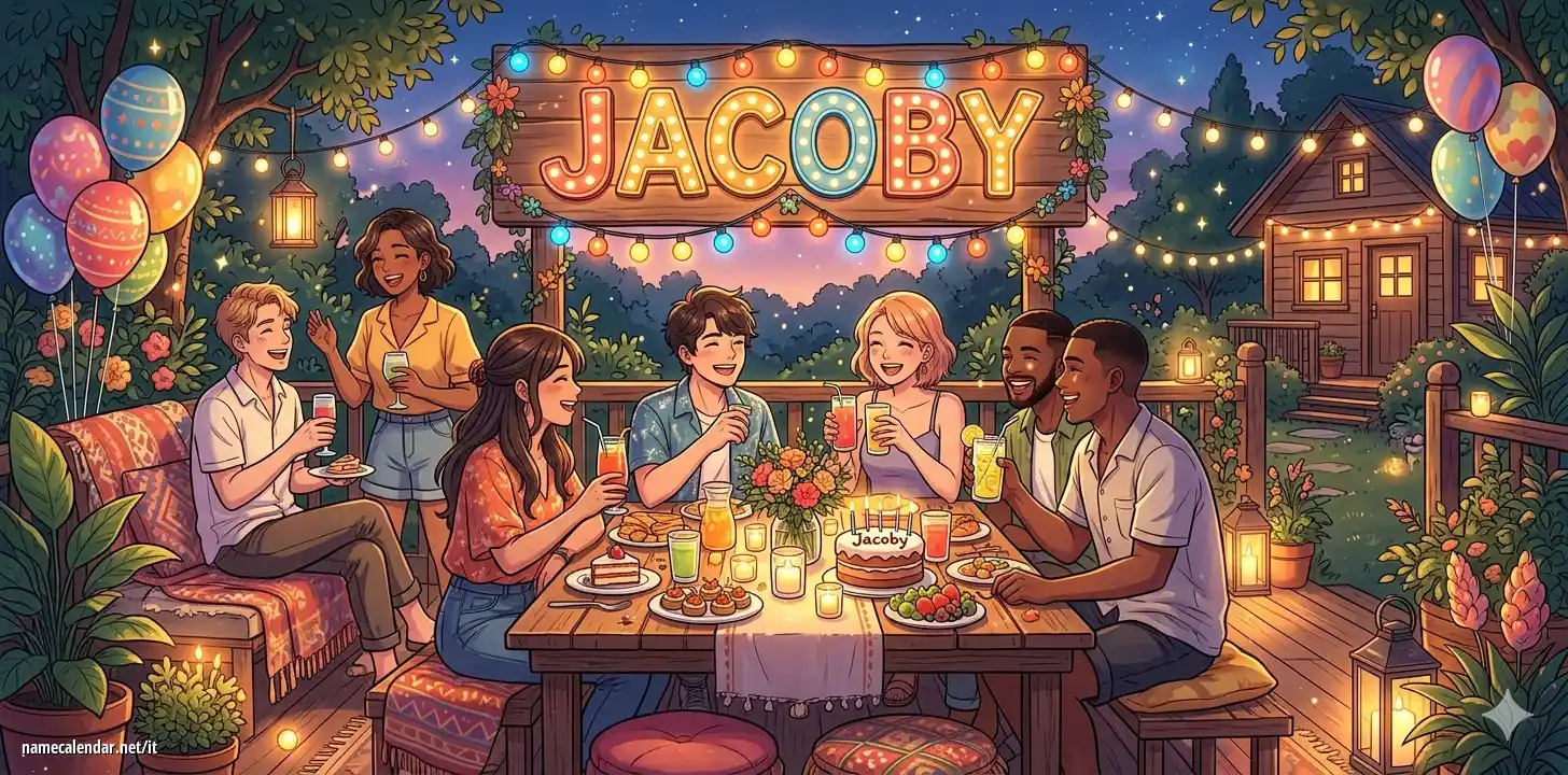 Celebrazione dell'onomastico e del nome - Jacoby