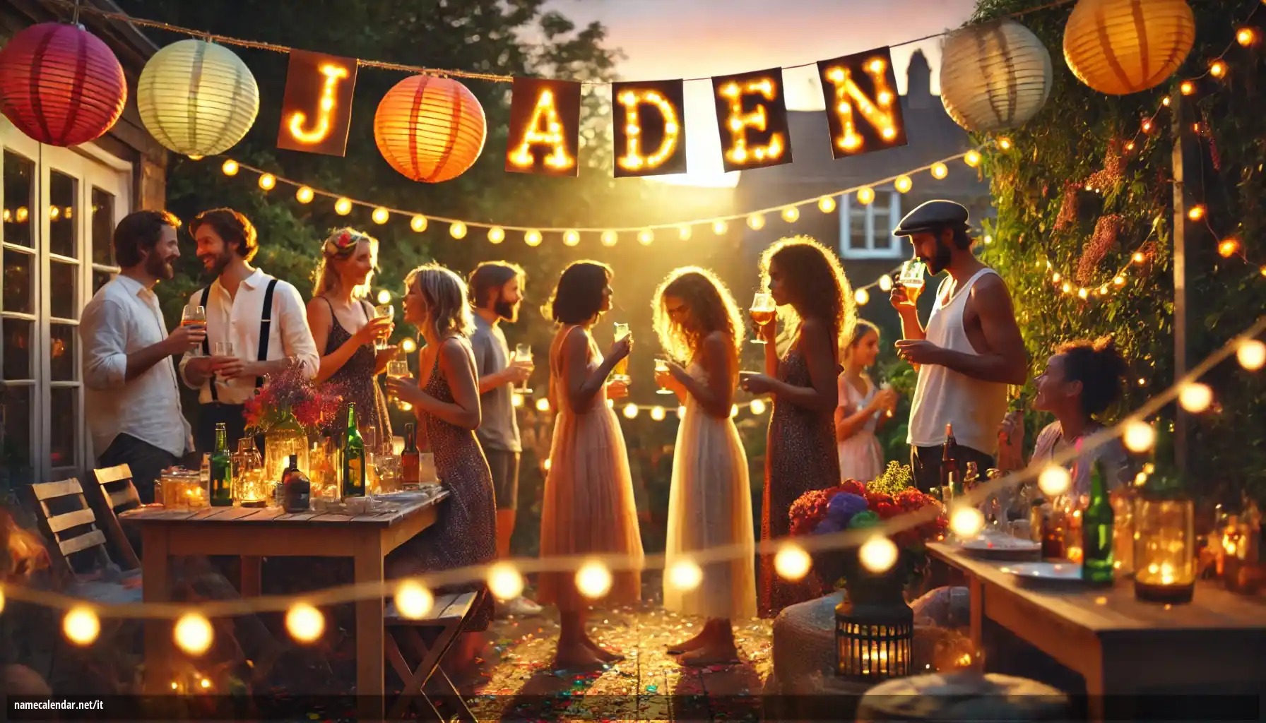 Celebrazione dell'onomastico e del nome - Jaden