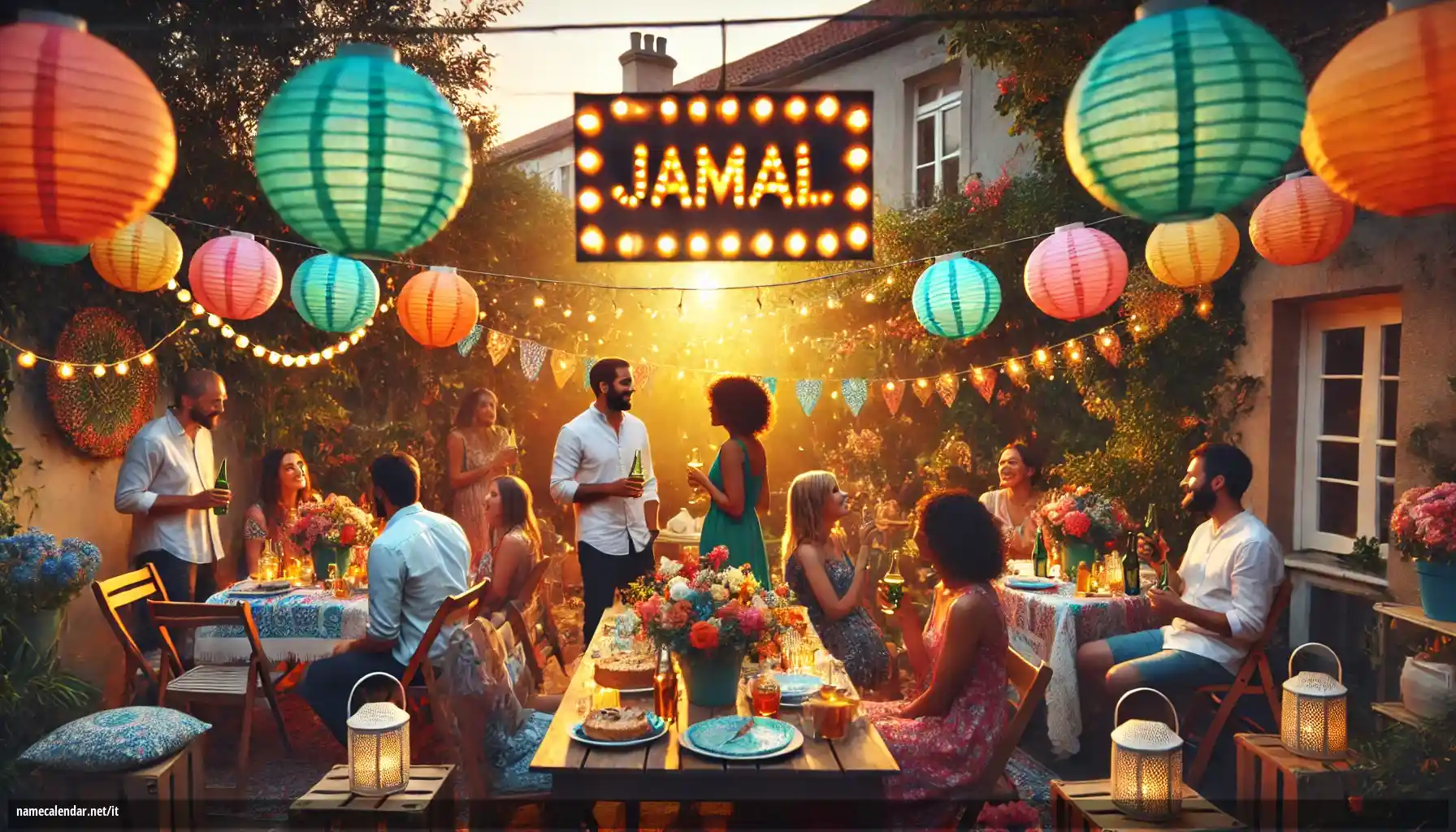 Celebrazione dell'onomastico e del nome - Jamal