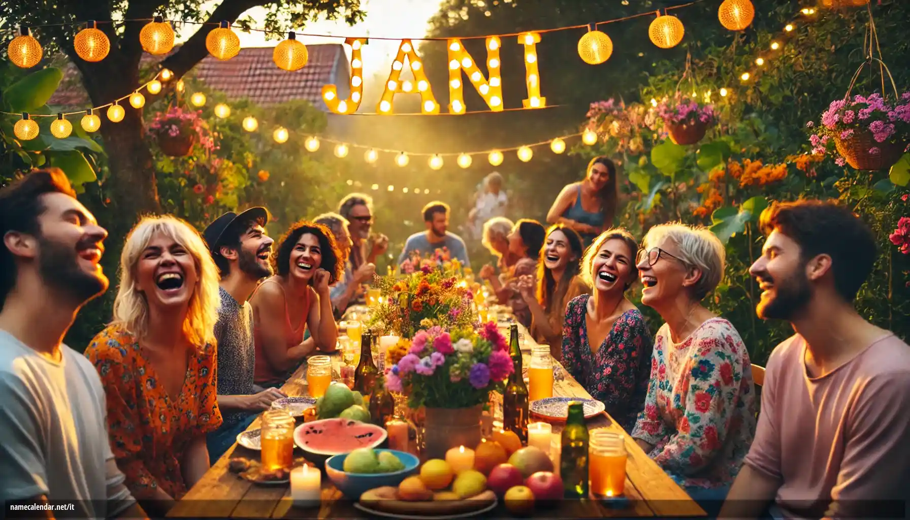 Celebrazione dell'onomastico e del nome - Jani