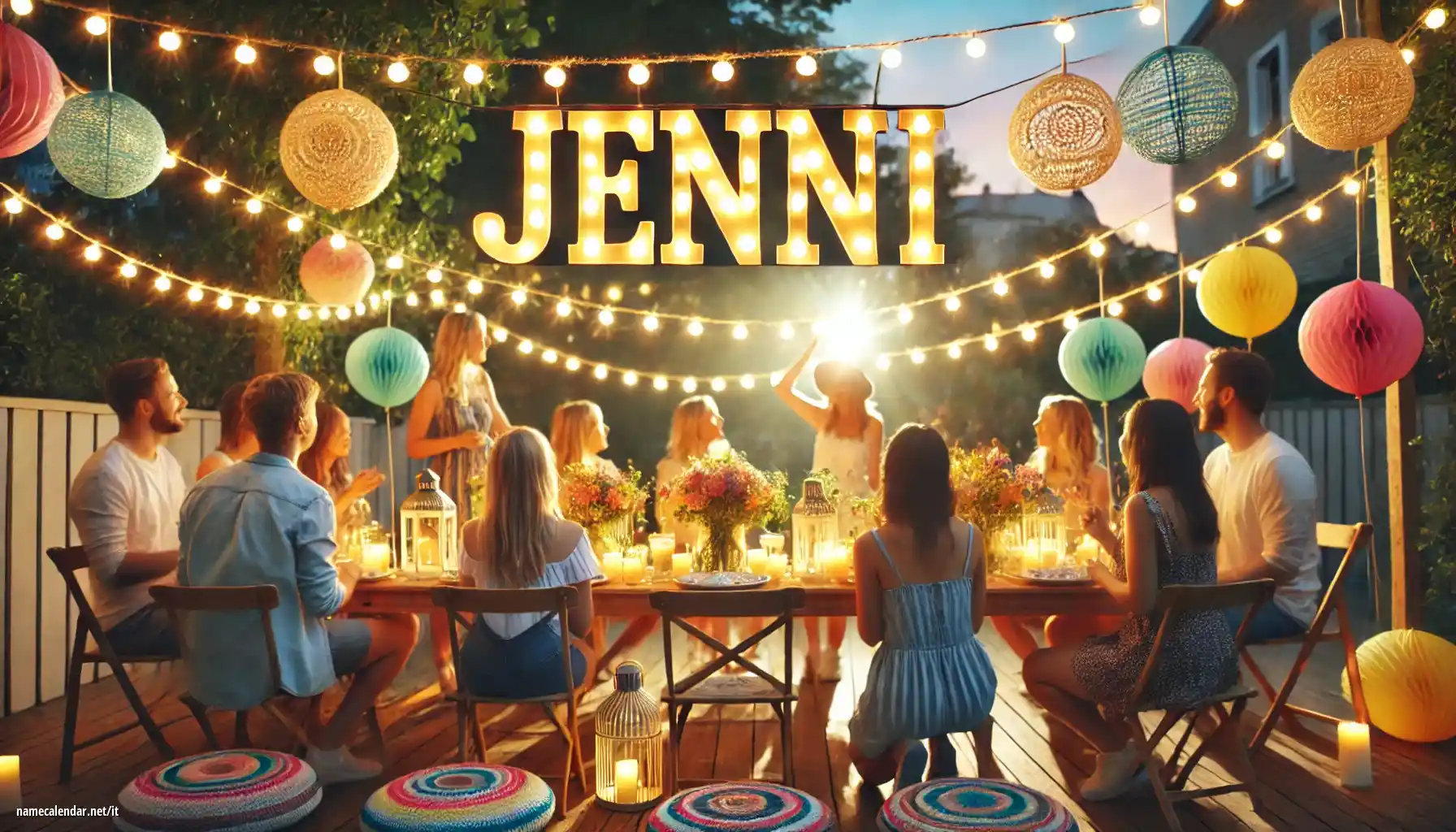 Celebrazione dell'onomastico e del nome - Jenni