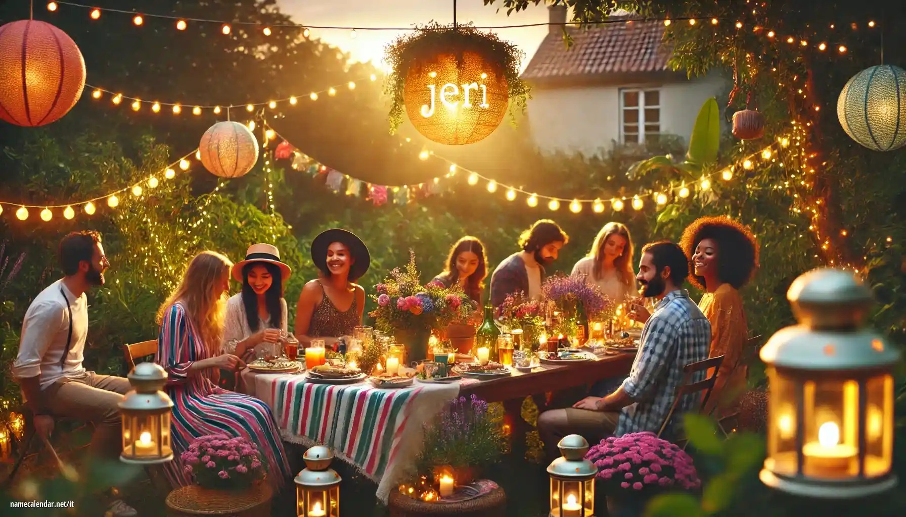 Celebrazione dell'onomastico e del nome - Jeri