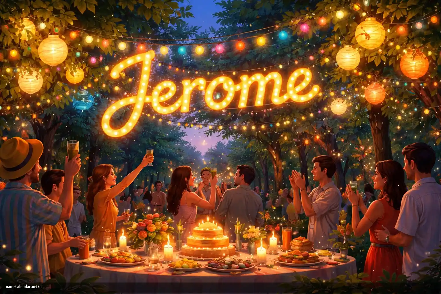 Celebrazione dell'onomastico e del nome - Jerome