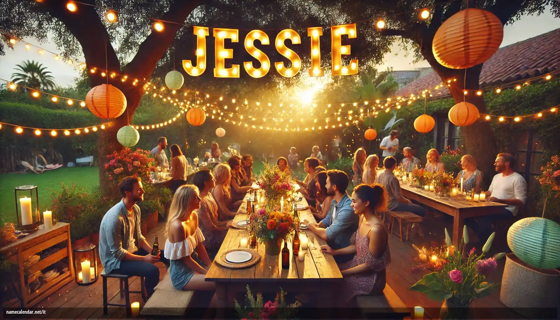 Celebrazione dell'onomastico e del nome - Jessie